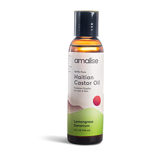 Haitian Castor Oil - Lemongrass Geranium
